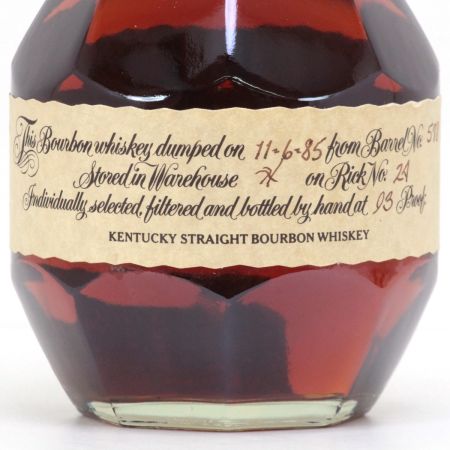  Blanton ブラントン バーボンウイスキー 46.5度 750ml 保存袋／箱付 未開栓
