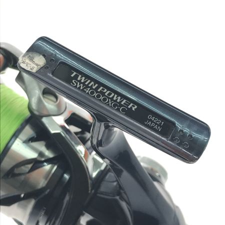  SHIMANO シマノ スピニングリール 21ツインパワーSW 4000XG 04221