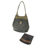 $$ Yves Saint Laurent イブサンローラン トートバッグ オールドタイプ ブラウン Bランク