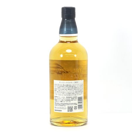 【北海道内限定発送】 SUNTORY サントリー 知多 シングルグレーン ウイスキー 知多蒸溜所謹製 700ml 43度 未開栓