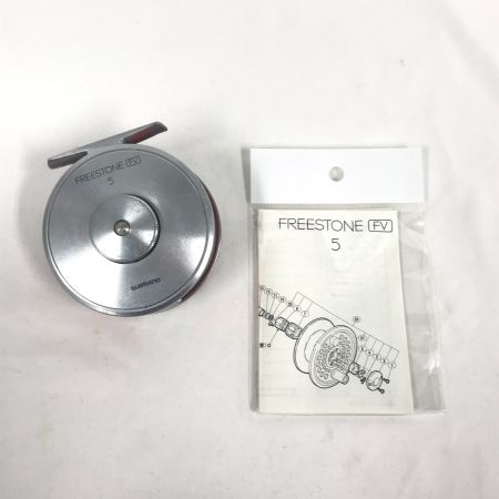  SHIMANO シマノ freestone fv 5 キズ有 釣り用品 リール フライリール