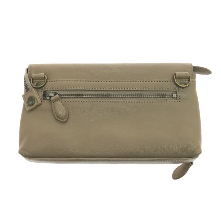  Dakota ダコタ ショルダーバッグ 山羊革 ベージュ