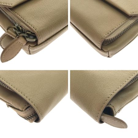  Dakota ダコタ ショルダーバッグ 山羊革 ベージュ