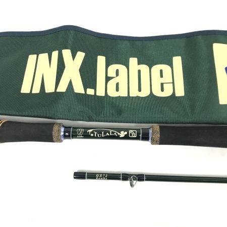  TULALA×INX Label グリッサンド72コンベ キズ有 袋付 釣り用品 ロッド ルアーロッド