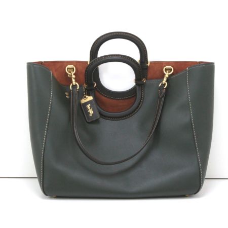  COACH コーチ メトロポリタントートバッグ CH592 グリーン