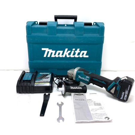  MAKITA マキタ 充電式ディスクグラインダ GA408D ブルー