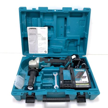  MAKITA マキタ 充電式ディスクグラインダ GA408D ブルー
