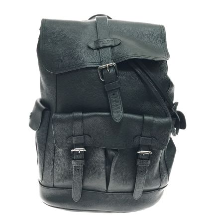  COACH コーチ リュック ヨゴレ有 メンズ レザー F36811 ブラック