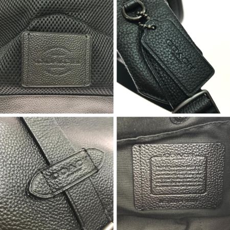  COACH コーチ リュック ヨゴレ有 メンズ レザー F36811 ブラック