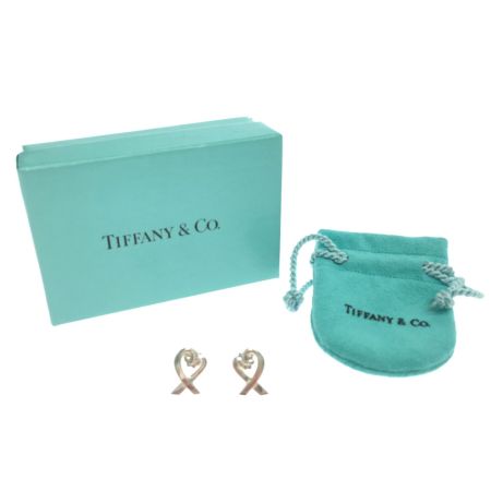  Tiffany & Co. ティファニー ピアス ラビングハート パロマピカソ  シルバー