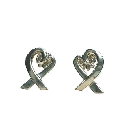  Tiffany & Co. ティファニー ピアス ラビングハート パロマピカソ  シルバー