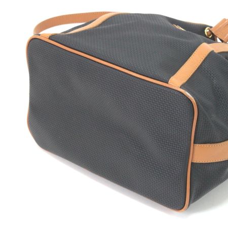  Yves Saint Laurent イブサンローラン ショルダーバッグ 巾着型 オールドタイプ ブラック