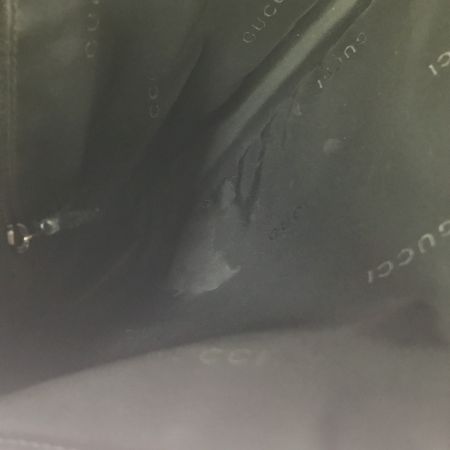  GUCCI グッチ ショルダーバッグ ジャッキー 表面浮き有 0013346 ブラック