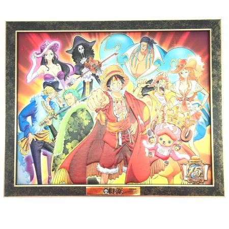   デジタル絵画カシオアート ONE PIECE 麦わらの一味15周年記念 100枚限定