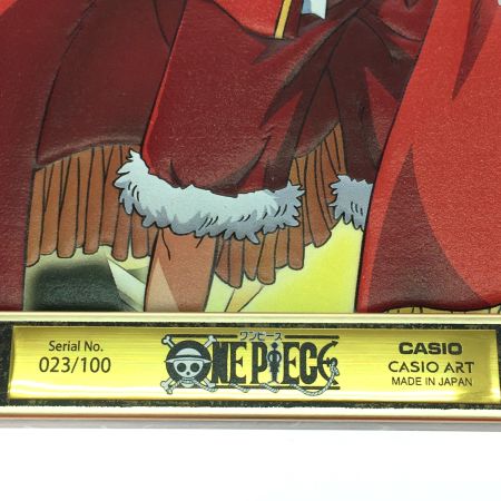  デジタル絵画カシオアート ONE PIECE 麦わらの一味15周年記念 100枚限定