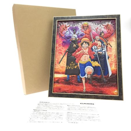   デジタル絵画カシオアート ONE PIECE パンクハザード燃える島