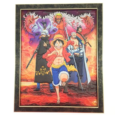  デジタル絵画カシオアート ONE PIECE パンクハザード燃える島