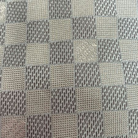  LOUIS VUITTON ルイヴィトン ネクタイ ダミエ柄 シルク ブラウン