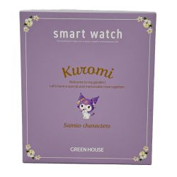 $$ GREEN HOUSE グリーンハウス サンリオ スマートウォッチ クロミ GH-SMWL-KU Aランク