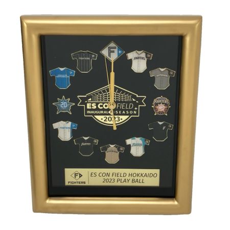   北海道日本ハムファイターズ エスコンフィールド北海道 開業記念時計