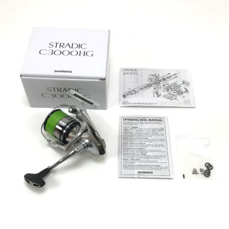  SHIMANO シマノ スピニングリール ストラディック C 3000 HG