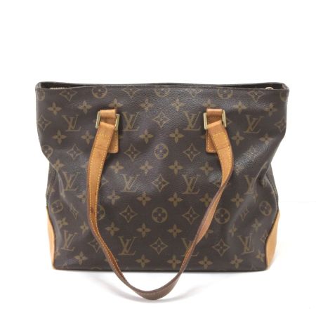  LOUIS VUITTON ルイヴィトン モノグラム カバピアノ トートバッグ M51148 ブラウン
