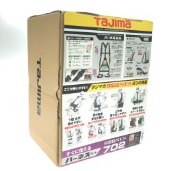 $$ TAJIMA タジマ フルハーネス型安全帯 Lサイズ 外箱にダメージあり SEGNES702 Nランク