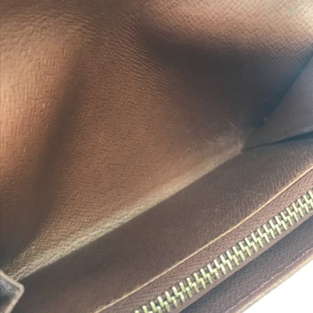  LOUIS VUITTON ルイヴィトン 2つ折り財布 モノグラム ポルトモネジップ M61735 ブラウン