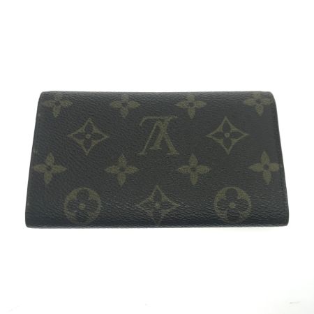  LOUIS VUITTON ルイヴィトン 2つ折り財布 モノグラム ポルトモネジップ M61735 ブラウン