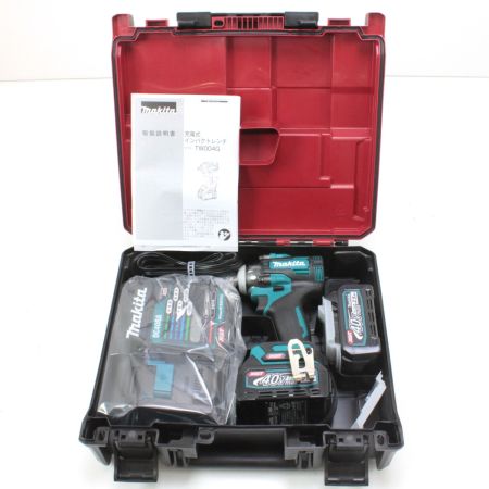  Makita マキタ  充電式インパクトレンチ TW004GRDX 40V バッテリー2個/充電器セット