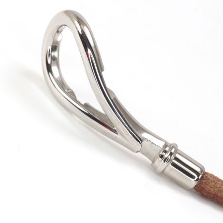  HERMES エルメス ブレスレット アタメレザーブレスレット 約16㎝ ブラウン