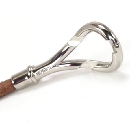  HERMES エルメス ブレスレット アタメレザーブレスレット 約16㎝ ブラウン