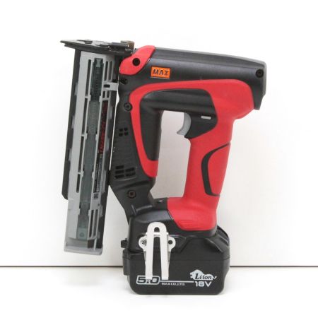  MAX マックス 充電式フィニッシュネイラ TJ-35FN1 レッド