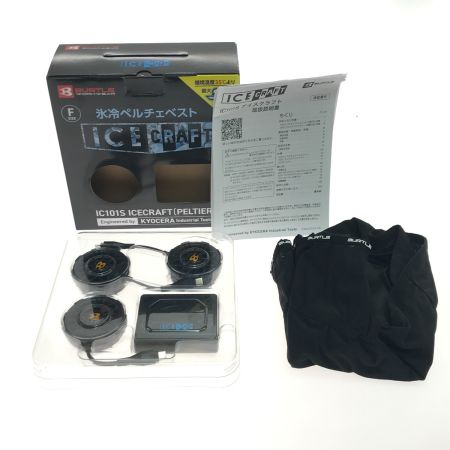  BURTLE 氷冷ベスト ICECRAFT IC101S ブラック