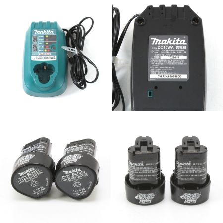  MAKITA マキタ 充電式インパクトドライバTD090D ハグハグライトML101 充電式ラジオMR051 CK1002SP ブルー