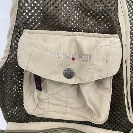  mont･bell モンベル  mont・bell SIZE L フィッシングベスト カーキ ネイチャーガイドベスト カーキ