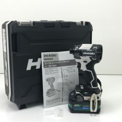 $$ HiKOKI ハイコーキ インパクトドライバ WH36DD ホワイト Sランク