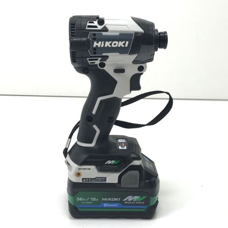  HiKOKI ハイコーキ インパクトドライバ WH36DD ホワイト