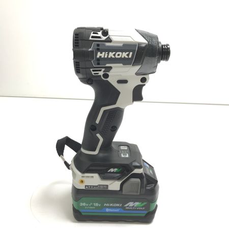 HiKOKI ハイコーキ インパクトドライバ WH36DD フロスティホワイト