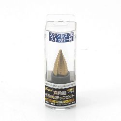 $$ ライト精機 六角軸チタンステップビット HTS-3 Nランク