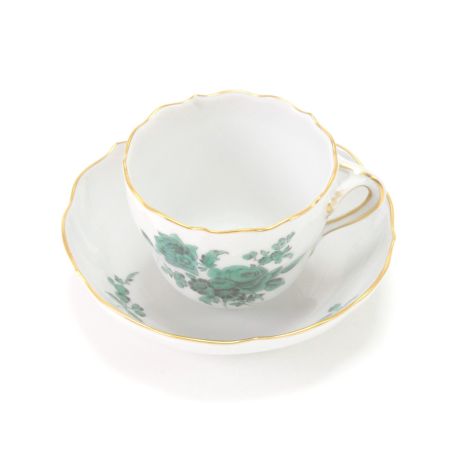 Meissen マイセン 洋食器 カップ&ソーサー フラワーブーケ 6客セット