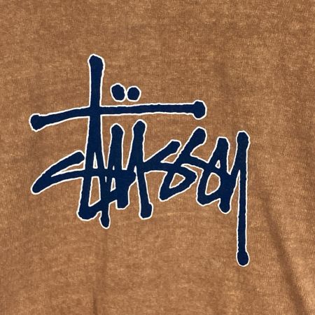  stussy ステューシー 22AW Outlined Pigment Dyed XLサイズ ブラウン
