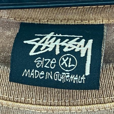  stussy ステューシー 22AW Outlined Pigment Dyed XLサイズ ブラウン