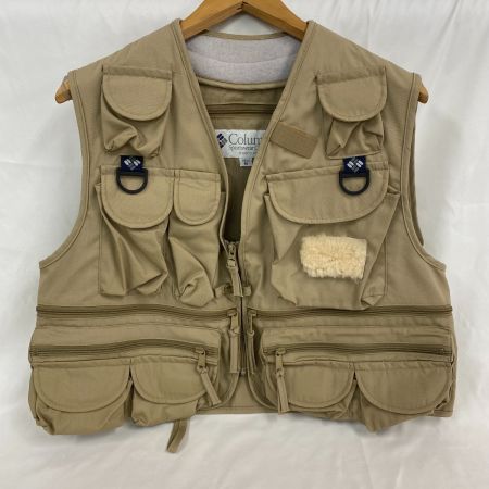  Columbia コロンビア フィッシングベスト Columbia Mサイズ ベージュ ベージュ