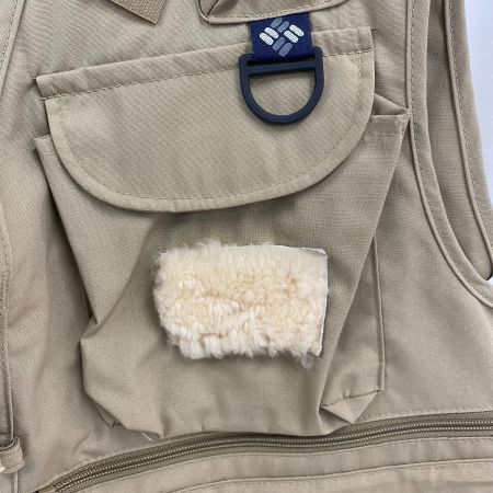  Columbia コロンビア フィッシングベスト Columbia Mサイズ ベージュ ベージュ