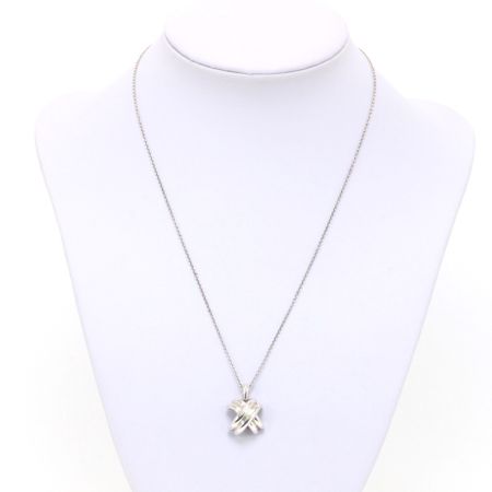  Tiffany & Co. ティファニー ネックレス SV925 41cm シグネチャークロス