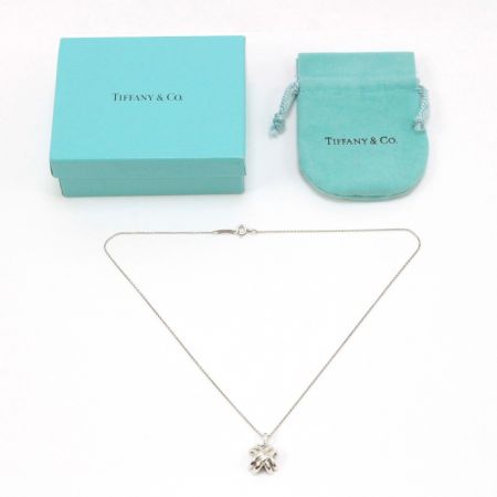  Tiffany & Co. ティファニー ネックレス SV925 41cm シグネチャークロス