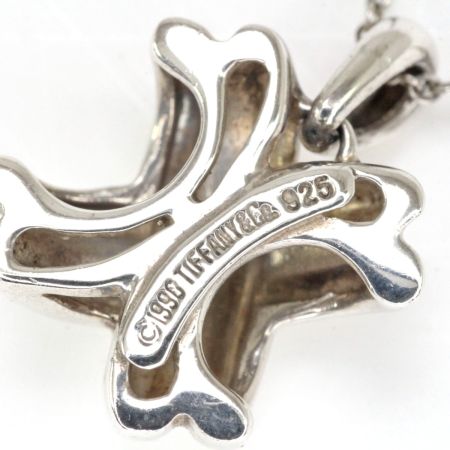  Tiffany & Co. ティファニー ネックレス SV925 41cm シグネチャークロス