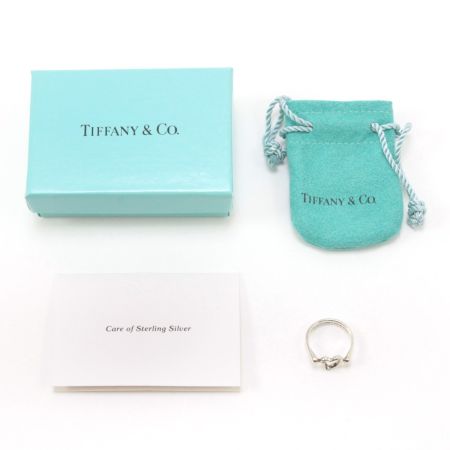  Tiffany & Co. ティファニー リング 指輪 SV 11号 オープンハート エルサペレッティ