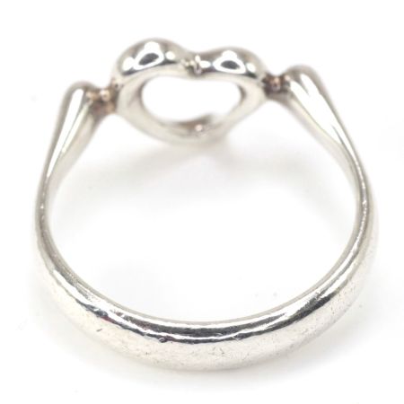  Tiffany & Co. ティファニー リング 指輪 SV 11号 オープンハート エルサペレッティ